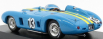 Art-model Ferrari 860 Monza N 13 3rd Nassau Trophy Race 1956 Alfonso De Portago 1:43 Blue