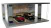 Atlantic Vetrina display box Diorama Parcheggio - Parking - Cars Not Included - Lungh.lenght Cm 68.5 X Largh.width Cm 43.0 X Alt.height Cm 30.0 1:18 Různé