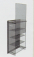 Atlantic Vetrina display box Espositore - For 4 Cars 1/18 Lungh.lenght Cm 36.8 X Largh.width Cm 12.5 X Alt.height Cm 57.4 (altezza Utile Tra I Ripiani Cm 12.0 Inner Height Among Shelves) 1:18 Plastový Displej