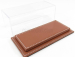 Atlantic Vetrina display box Molhouse Base In Pelle Marrone - Leather Base Brown - Lungh.lenght Cm 17 X Largh.width Cm 8 X Alt.height Cm 7 (altezza Interna 6.2 Cm ) 1:43 Plastový Displej
