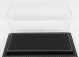 Atlantic Vetrina display box Molhouse Base In Pelle Nera - Leather Base Black - Lungh.lenght Cm 17 X Largh.width Cm 8 X Alt.height Cm 7 (altezza Interna 5.2 Cm ) 1:43 Plastový Displej
