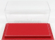 Atlantic Vetrina display box Molhouse Base In Pelle Rossa - Leather Base Red - Lungh.lenght Cm 17 X Largh.width Cm 8 X Alt.height Cm 7 (altezza Interna 5.2 Cm ) 1:43 Plastový Displej