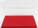 Atlantic Vetrina display box Molhouse Base In Pelle Rossa - Leather Base Red - Lungh.lenght Cm 32.5 X Largh.width Cm 16.5 X Alt.height Cm 12.5 (altezza Interna 10.6 Cm ) 1:18 Plastový Displej