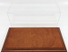 Atlantic Vetrina display box Molsheim Base In Legno - Wood Mahogany Base - Lungh.lenght Cm 32.5 X Largh.width Cm 16.5 X Alt.height Cm 12.5 (altezza Interna 12 Cm ) 1:18 Plastový Displej