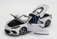 Autoart Chevrolet Corvette C8 Z51 Stingray Spider 2020 1:18 Keramická Matrice Šedá Met