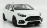 Autoart Ford england Focus Rs 2016 1:18 Bílá