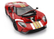 Autoart Ford usa Gt Heritage Edition N 16 Alan Mann 2022 1:18 Červené Zlato