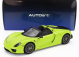 Autoart Porsche 918 Spyder Weissach Package 2013 1:18 Acide Green