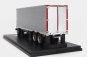 Autocult Fageol Tc Cargo Liner Truck Usa 1950 1:43 Silver