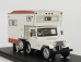 Autocult Jeep Cj5 Universal Camper Usa 1969 1:43 Bílá Červená