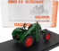 Autocult Kramer K18 Alesschaffer Tractor Germany 1936 1:32 Zelená Červená