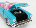 Autoworld Chevrolet Bel Air Cabriolet Open 1957 1:18 Aqua Blue