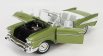 Autoworld Chevrolet Bel Air Cabriolet Open 1957 1:18 Green Met