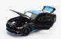 Autoworld Ford usa Mustang 5.0 Gt Coupe Custom Petty's Garage 2015 1:18 Černá Modrá
