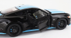 Autoworld Ford usa Mustang 5.0 Gt Coupe Custom Petty's Garage 2015 1:18 Černá Modrá