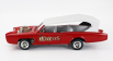 Autoworld Pontiac Gto Convertible Monkeemobile - The Monkees 1966 1:18 Červená Bílá