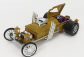 Autoworld Tv series Dragster The Munsters Dragula - Dracula 1:18 Gold Met