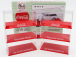Autoworld Vetrina display box Set 6x Base Rossa - Coca-cola 1:64, červená