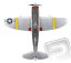 RC letadlo P-47 Thunderbolr (baby WB) M1