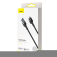 Baseus cafule Cable USB3.0 Male To Micro-B 2A 1m Black+Gray