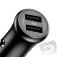 Baseus Gentlemen duální USB nabíječ do vozidla.