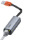 Baseus Steel Cannon USB - LAN, Gigabit network adapter (grey)
