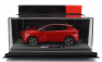 Bbr-models Alfa romeo Tonale Tributo Black Roof 2023 - Con Vetrina - With Showcase 1:18 Rosso Alfa - Červená