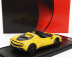 Bbr-models Ferrari 296 Gts Spider 2022 - Black Wheels 1:43 Giallo Modena - Žlutá