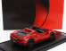 Bbr-models Ferrari 296 Gts Spider 2022 - Black Wheels 1:43 Rosso Corsa 322 - Červená