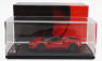 Bbr-models Ferrari 296 Gts Spider 2022 - Black Wheels 1:43 Rosso Corsa 322 - Červená