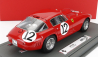 Bbr-models Ferrari 340mm 4.5l V12 S/n0318 Team Scuderia Ferrari N 12 24h Le Mans 1953 A.ascari - L.villoresi - Con Vetrina - With Showcase 1:18 Red