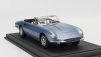 Bbr-models Ferrari 365 California S/n08347 Spider Cabriolet Geneve Motorshow 1966- Con Vetrina - With Showcase 1:18 Světle Modrá Met