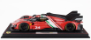 Bbr-models Ferrari 499p 3.0l Turbo V6 N 24 Modificata Launch Version 2023 - Con Vetrina - With Showcase 1:18 Červená Bílá Černá