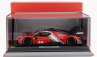 Bbr-models Ferrari 499p 3.0l Turbo V6 N 24 Modificata Launch Version 2023 - Con Vetrina - With Showcase 1:18 Červená Bílá Černá