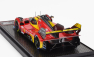 Bbr-models Ferrari 499p 3.0l Turbo V6 Team Ferrari Af Corse N 50 Winner 24h Le Mans 2024 Antonio Fuoco - Miguel Molina - Nicklas Nielsen 1:43 Červená Žlutá Černá