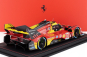 Bbr-models Ferrari 499p 3.0l Turbo V6 Team Ferrari Af Corse N 50 Winner 24h Le Mans 2024 Antonio Fuoco - Miguel Molina - Nicklas Nielsen - Con Vetrina - With Showcase 1:18 Červená Žlutá Černá