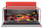Bbr-models Ferrari 499p 3.0l Turbo V6 Team Ferrari Af Corse N 50 Winner 24h Le Mans 2024 Antonio Fuoco - Miguel Molina - Nicklas Nielsen - Con Vetrina - With Showcase 1:18 Červená Žlutá Černá