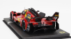 Bbr-models Ferrari 499p 3.0l Turbo V6 Team Ferrari Af Corse N 51 Winner 24h Le Mans 2023 Alessandro Pier Guidi - James Calado - Antonio Giovinazzi - Con Vetrina - With Showcase 1:18 Červená Žlutá Černá