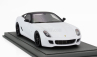 Bbr-models Ferrari 599 Gtb Fiorano 2007 - F1 Gear Box - Cambio F1 - Con Vetrina - With Showcase 1:18 Bianco Opaco - Matná Bílá Černá