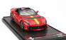 Bbr-models Ferrari 812 Competizione A Spider 2022 - Silver Wheels 1:43, červená