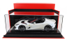 Bbr-models Ferrari 812 Competizione A Spider N 16 Personal Car Charles Leclerc 2022 - Con Vetrina - With Showcase 1:12 Bianco Onda Marina - Matná Bílá