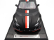 Bbr-models Ferrari 812 Competizione N 16 Principato Di Monaco Livery 2021 - Con Vetrina - With Showcase 1:12 Matt Black
