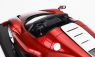 Bbr-models Ferrari Daytona Sp3 Serie Icona Open Roof 2022 - Con Vetrina - With Showcase 1:12 Rosso Magma - Červený Met