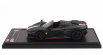 Bbr-models Ferrari Daytona Sp3 Serie Icona Open Roof Principato Di Monaco Livery N 16 Personal Car Charles Leclerc 2022 1:43 Matt Black