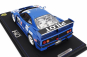 Bbr-models Ferrari F40 Lm 3.5l Turbo V8 Team Pilot Pen Racing N 56 24h Le Mans 1996 Michel Ferte - Olivier Thevenin - Nicolas Leboissetier - Con Vetrina - With Showcase 1:18 Blue