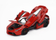Bbr-models Ferrari Laferrari 2013 - Black Rims 1:18 Rosso Corsa Červená