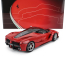 Bbr-models Ferrari Laferrari 2013 - Silver Rims 1:18 Rosso Corsa 322 - Červená