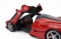 Bbr-models Ferrari Laferrari 2013 - Silver Rims 1:18 Rosso Corsa 322 - Červená