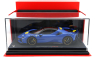 Bbr-models Ferrari Sf90 Xx Stradale 2024 - Con Vetrina - With Showcase 1:18 Azzurro Dino - Světle Modrá Černá Žlutá