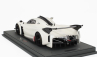 Bbr-models Pagani Huayra R 2021 - Con Vetrina - With Showcase 1:18 Bianco Benny - Bílá Černá